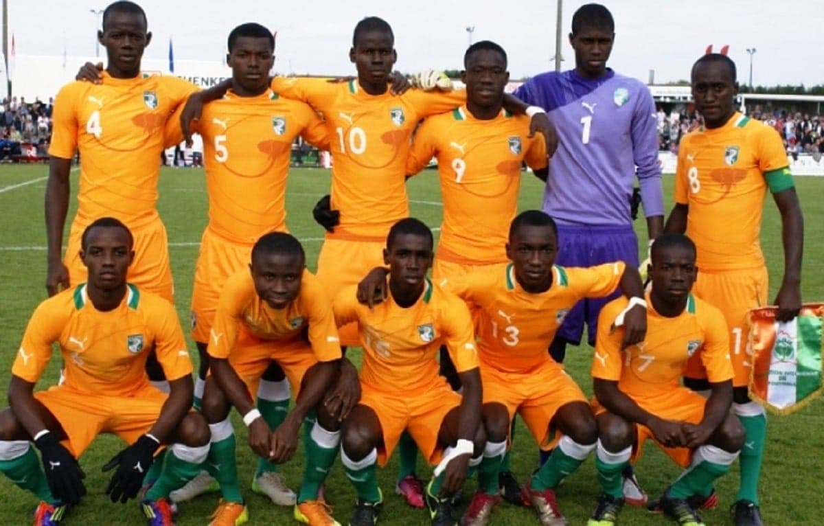 Equipe junior de football de la Côte d'ivoire