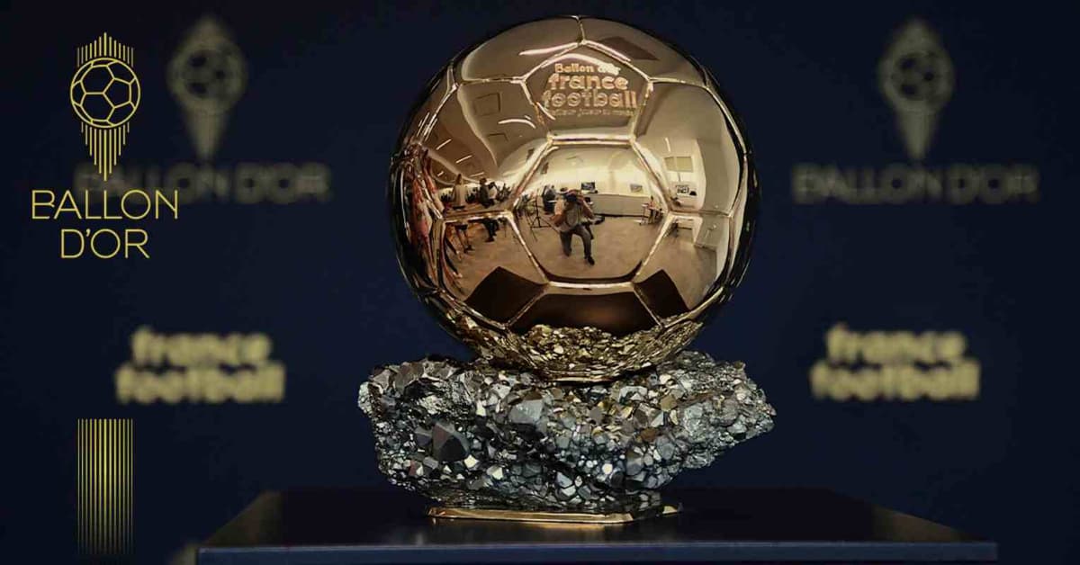 le trophée du Ballon d'Or