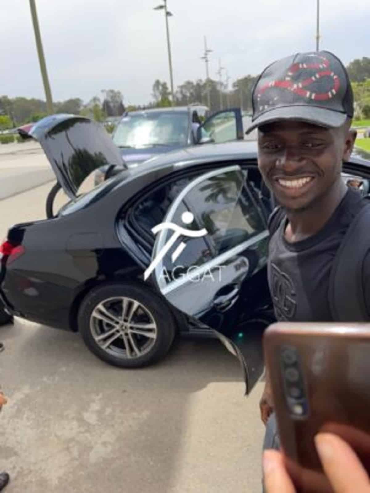 Sadio Mané est arrivé au Maroc pour les CAF Awards 2022