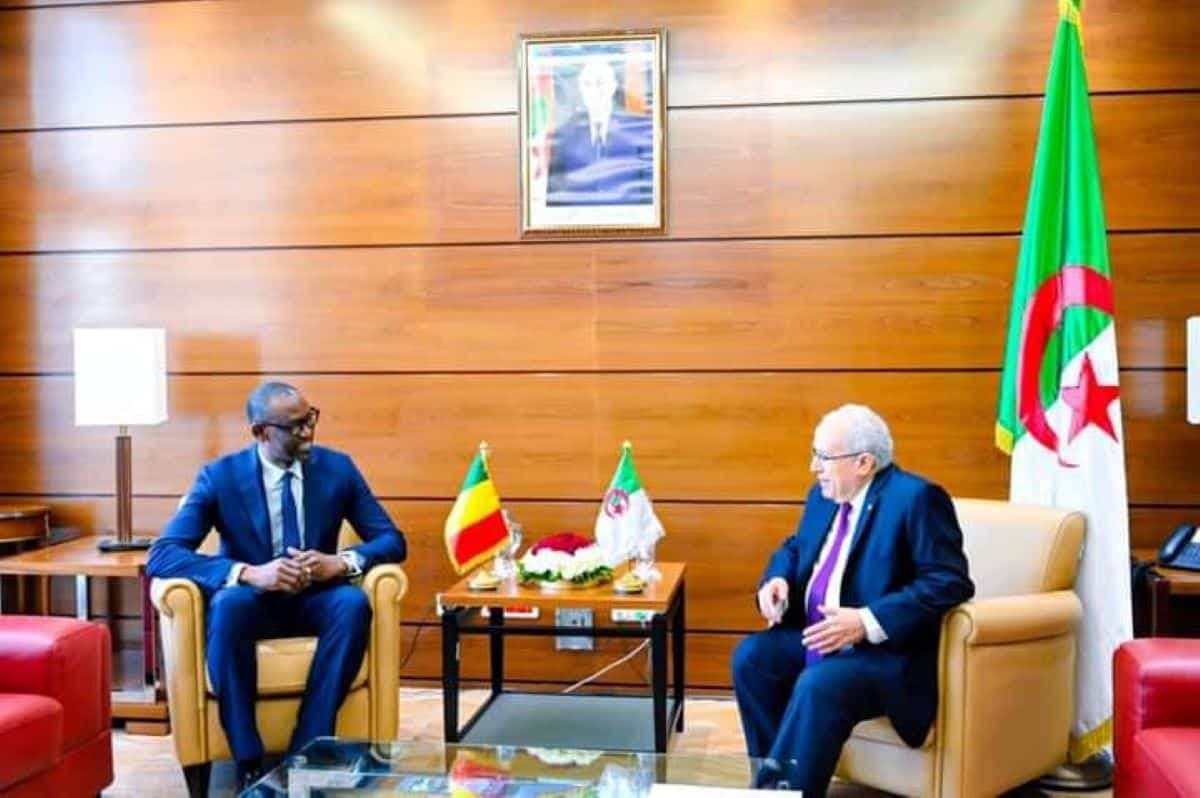 Ramtane LAMAMRA et Abdoulaye DIOP