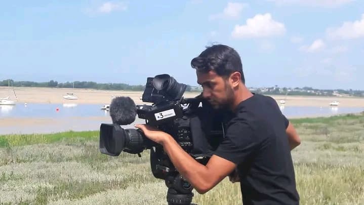 Émilien David, journaliste correspondant de TV5 au Bénin