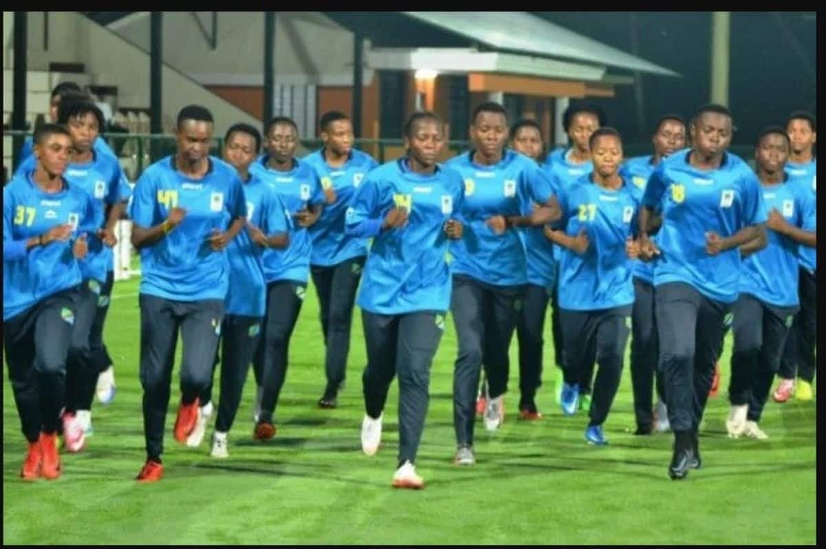 Les Serengeti Girls de la Tanzanie Ã  l'entrainement