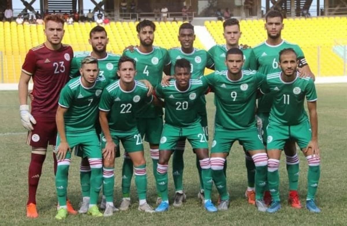 La sélection U23 de l'Algérie