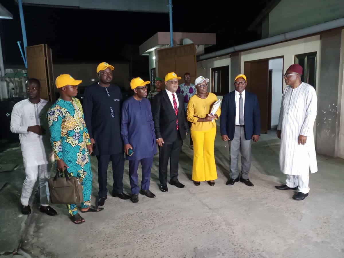 Récépissé provisoire de dépôt de dossier pour l'UP le Renouveau aux législatives 2023 au Bénin.