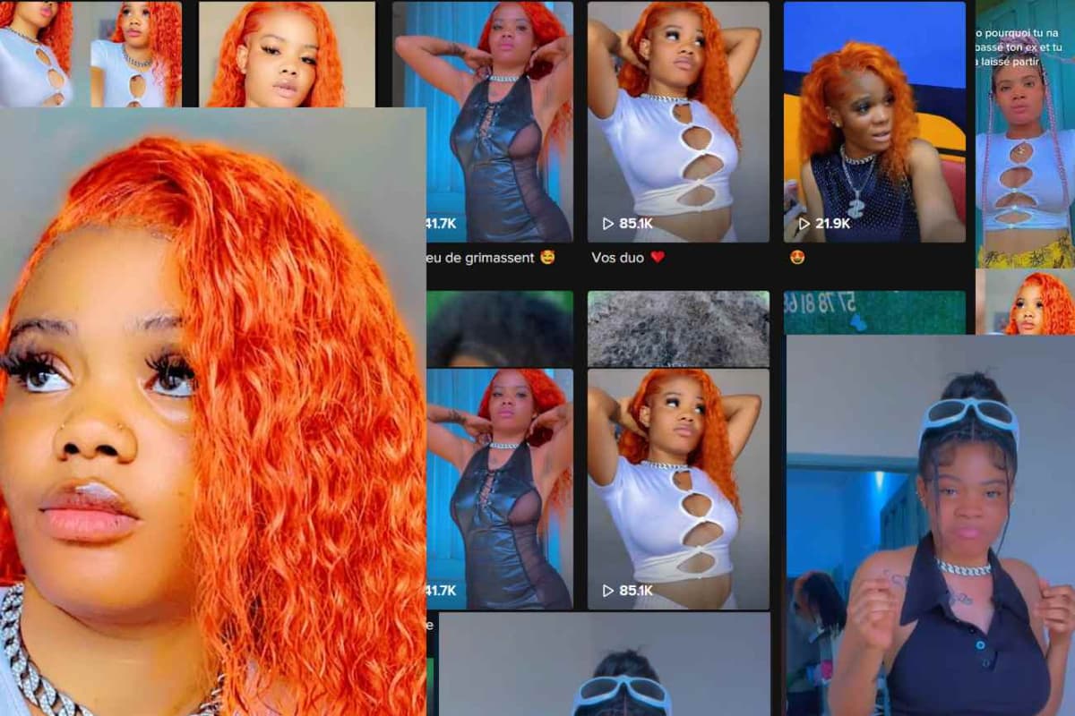 La tiktokeuse Mervo 229