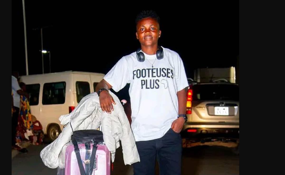 L'attaquante béninoise Léa Fachinan