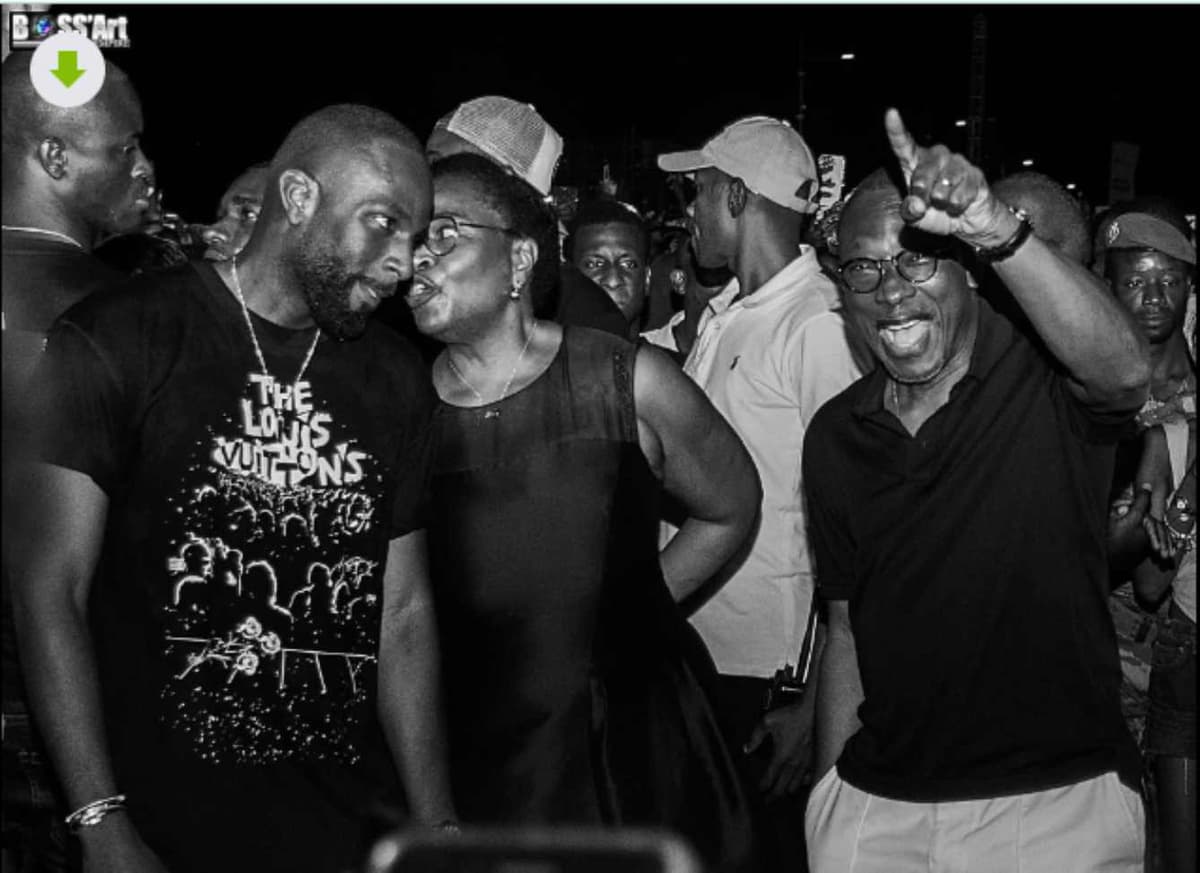 Patrice, Claudine et Lionel Talon Ã  WeLovEya