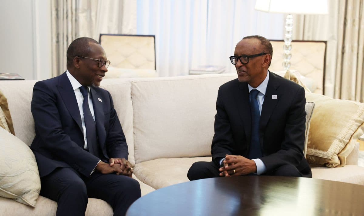 Tête-Ã -tête entre Patrice Talon et Paul Kagame Ã  Washington