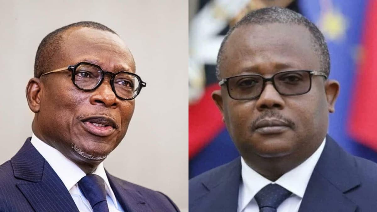 Patrice Talon et Umaro Sissoco Embalo