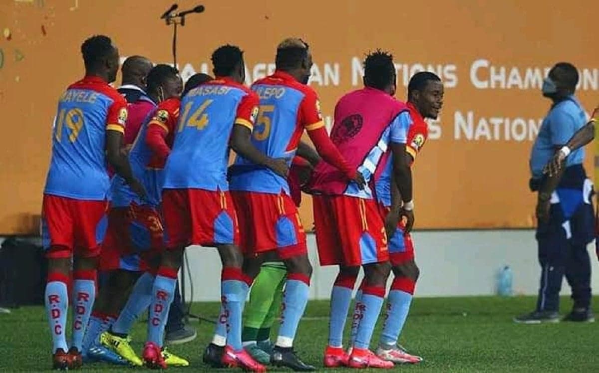 Les joueurs de la sélection A' de la RDC