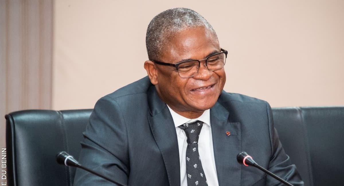 Victor Topanou, député élu dans la 6e circonscription électorale.