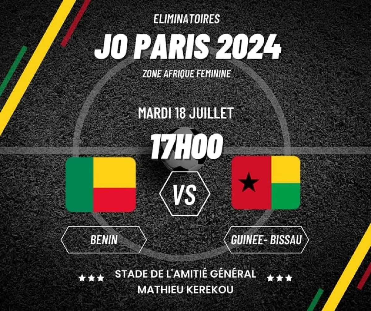 Eliminatoires JO Paris 2024 (F): suivez en direct Bénin vs Guinée-Bissau