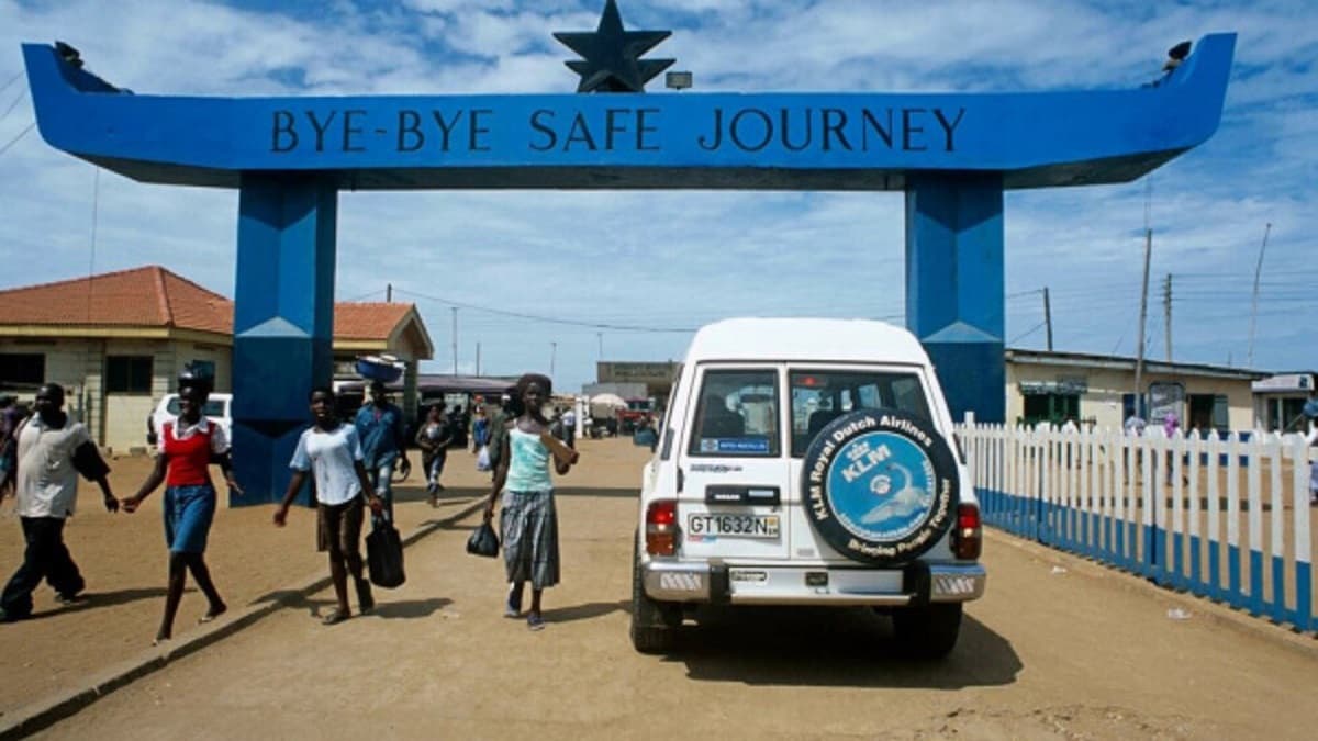 Frontière Togo Ghana