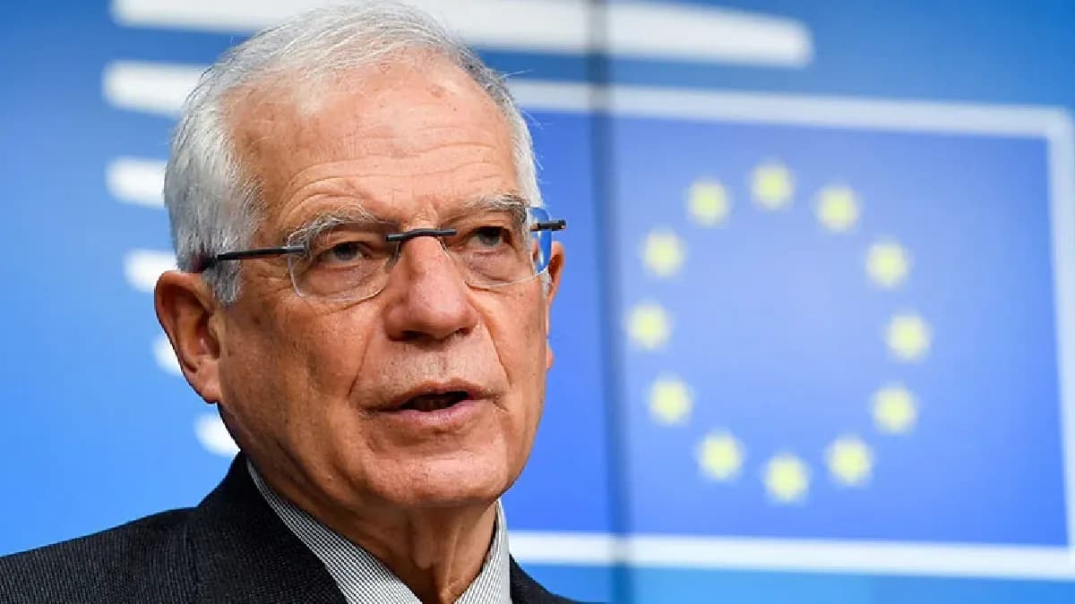 Josep Borrell, responsable de la politique étrangère de l'Union européenne