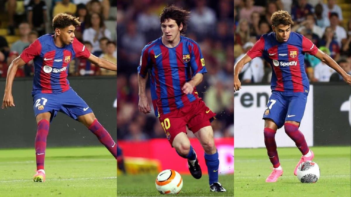 L'ailier du Barça, Yamine Lamal