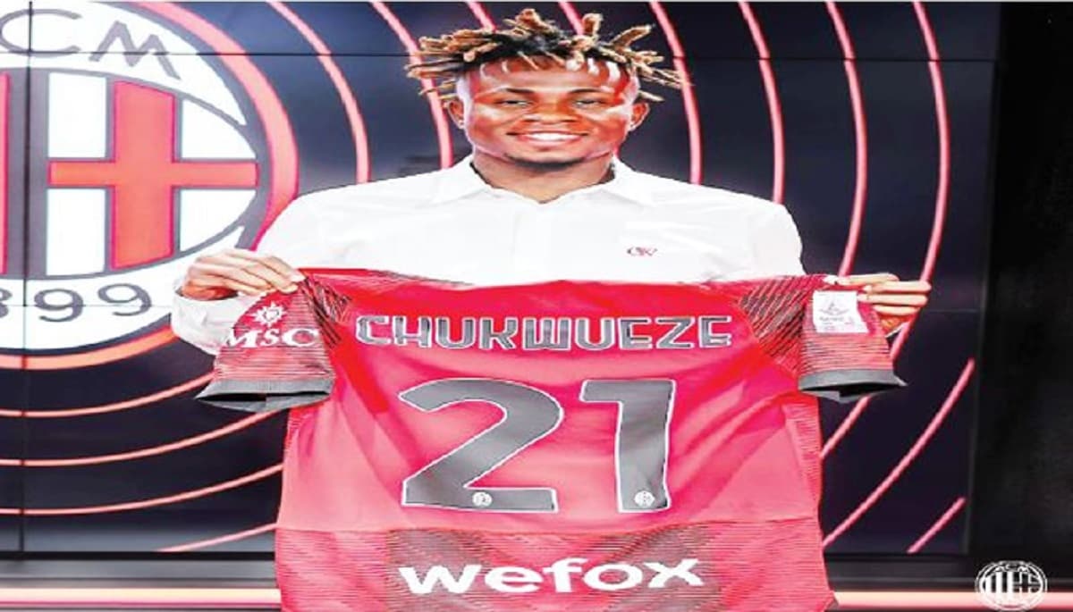 L'attaquant nigérian Samuel Chukwueze