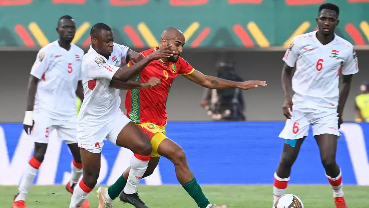 CAN 2023: la Guinée se relance face à  la Gambie