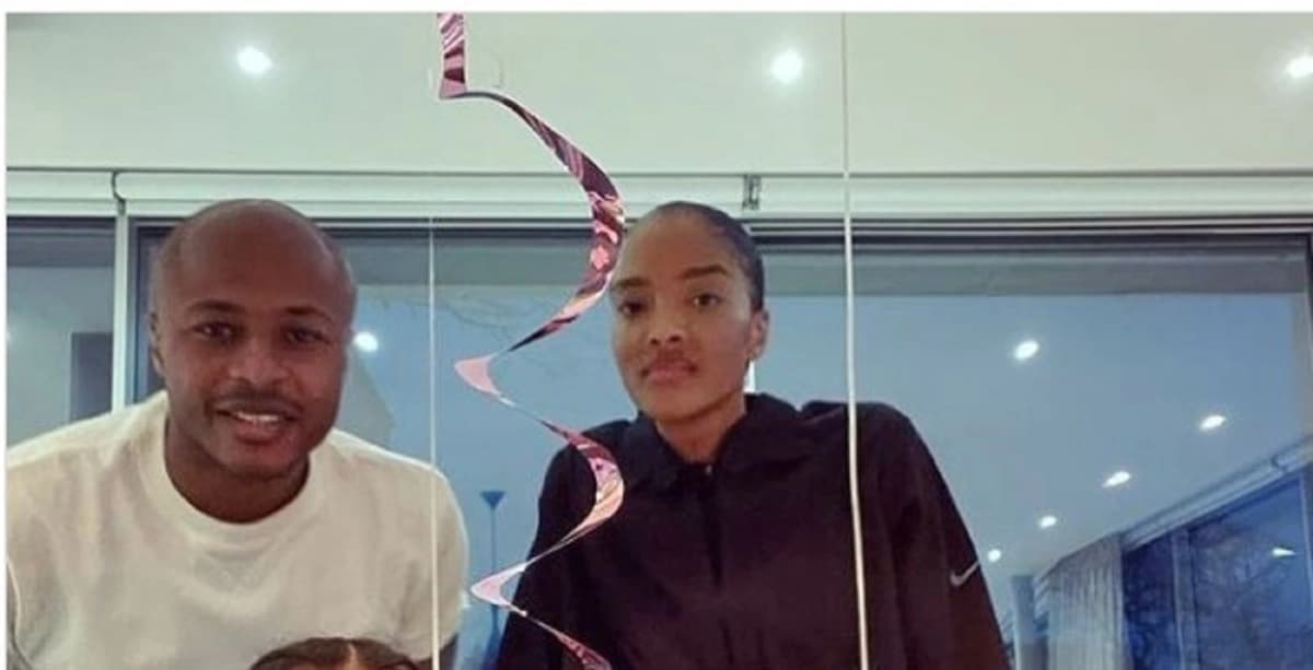 André Ayew et son épouse ivoirienne