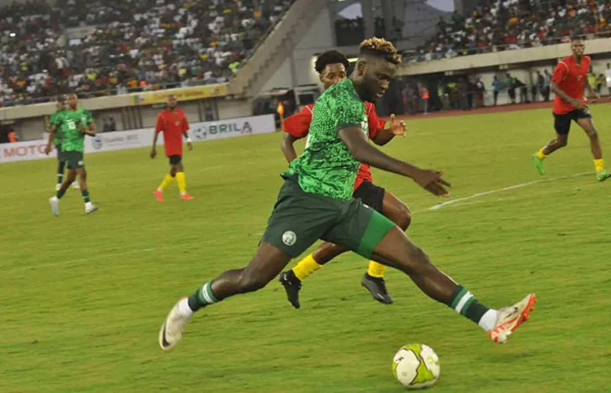 L'attaquant nigérian Victor Boniface