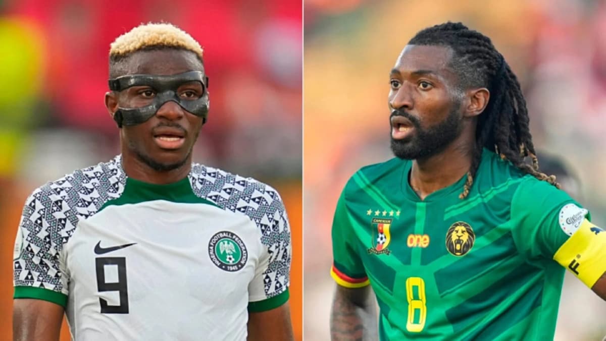 Des joueurs nigérian et camerounais