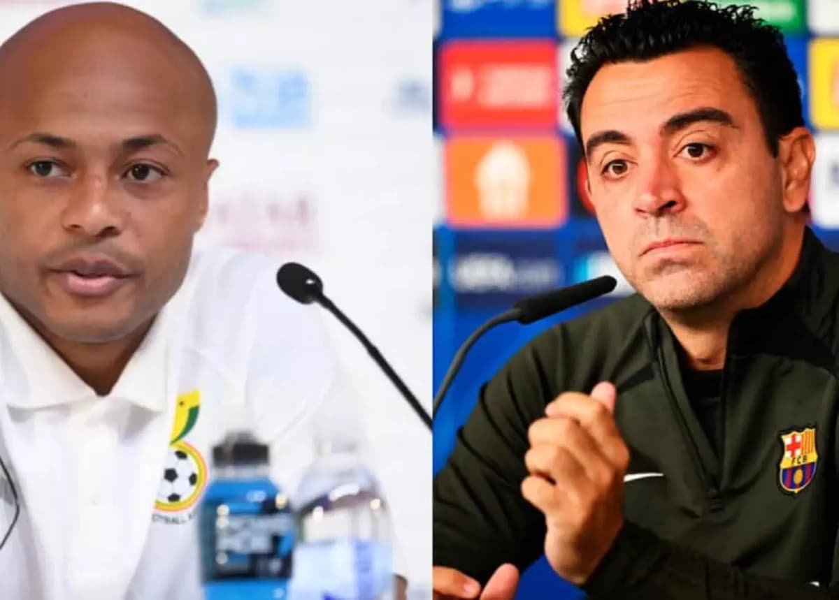 André Ayew et Xavi
