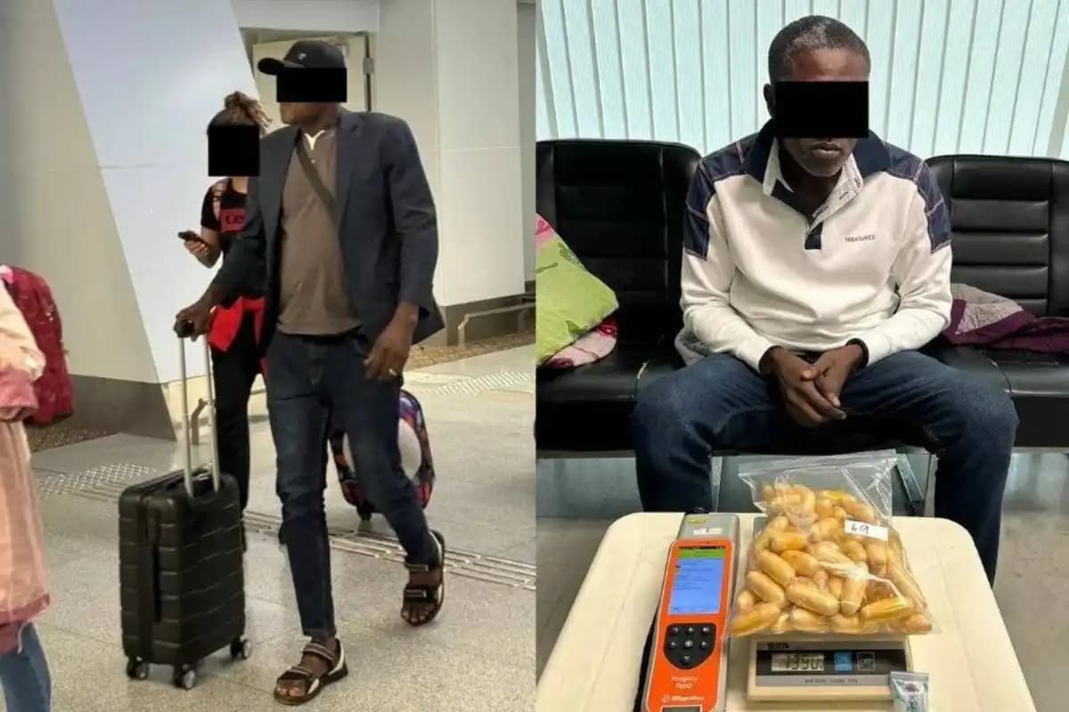 Nigérian arrêté à l'aéroport de Thaïlande avec 69 boulettes de cocaïne dans l'estomac.