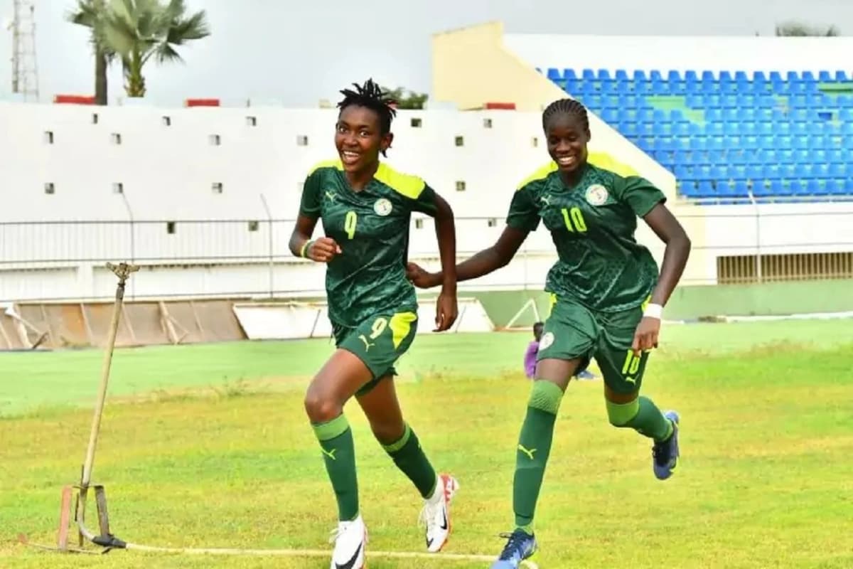 Des joueuses U20 du Sénégal