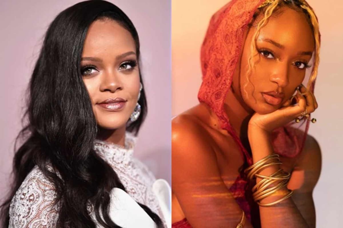 Rihanna et la chanteuse nigériane Ayra Starr (1)