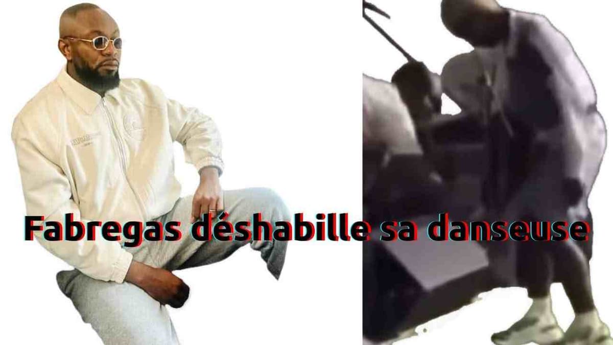 RDC: le chanteur Fabregas déshabille sa danseuse Horline en pleine répétition