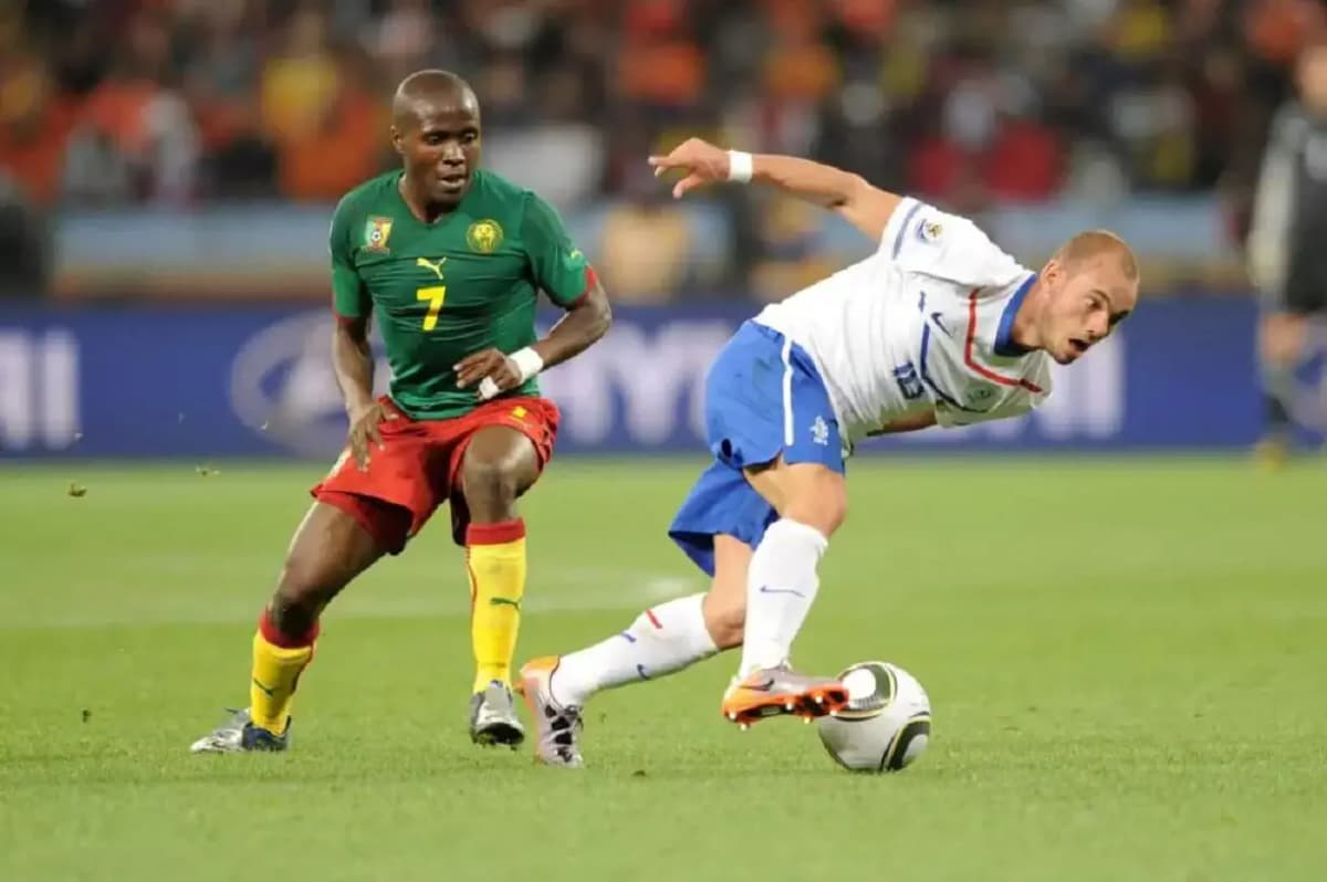 L'ex-milieu défensif camerounais Landry Nguemo