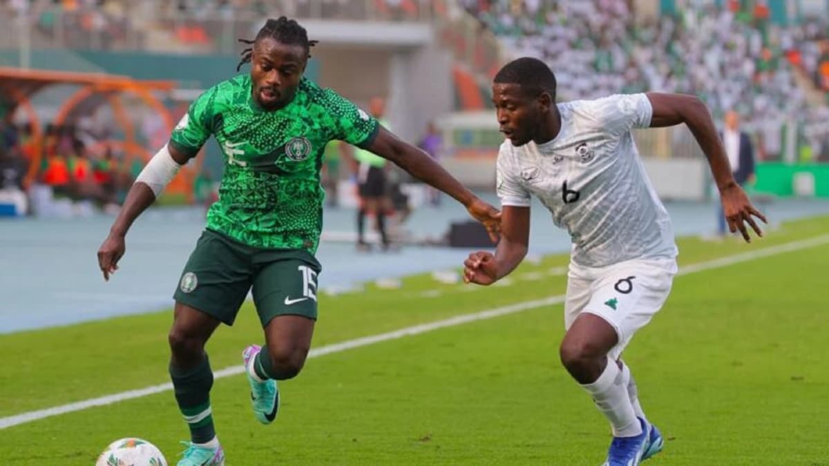 Des joueurs nigérians et Sud-africains