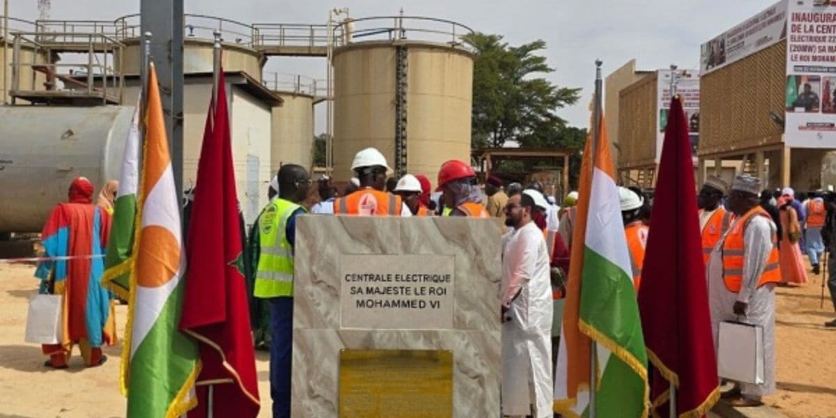 Inauguration au Niger d'une centrale électrique