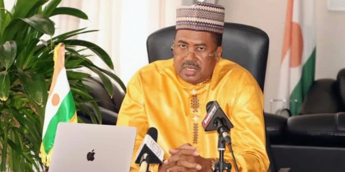 L'ancien ministre du Pétrole nigérien, Mahaman Moustapha Barké