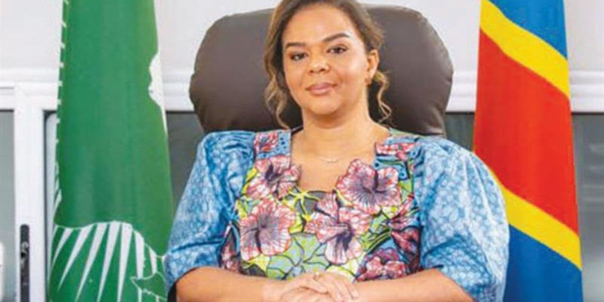 La ministre des Affaires étrangères de la République Démocratique du Congo, Thérèse Kayikwamba Wagner