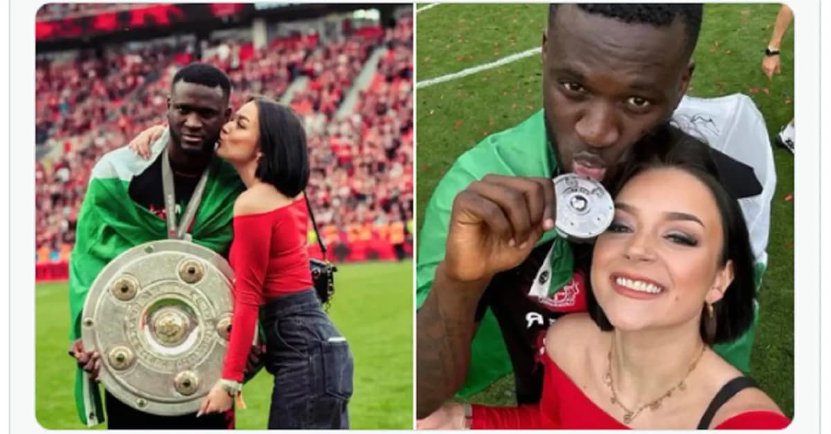 Victor Boniface et sa petite amie norvégienne