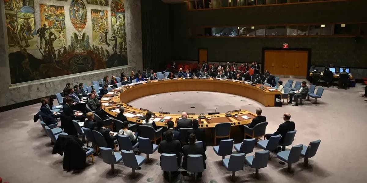 Le conseil de sécurité de l'ONU