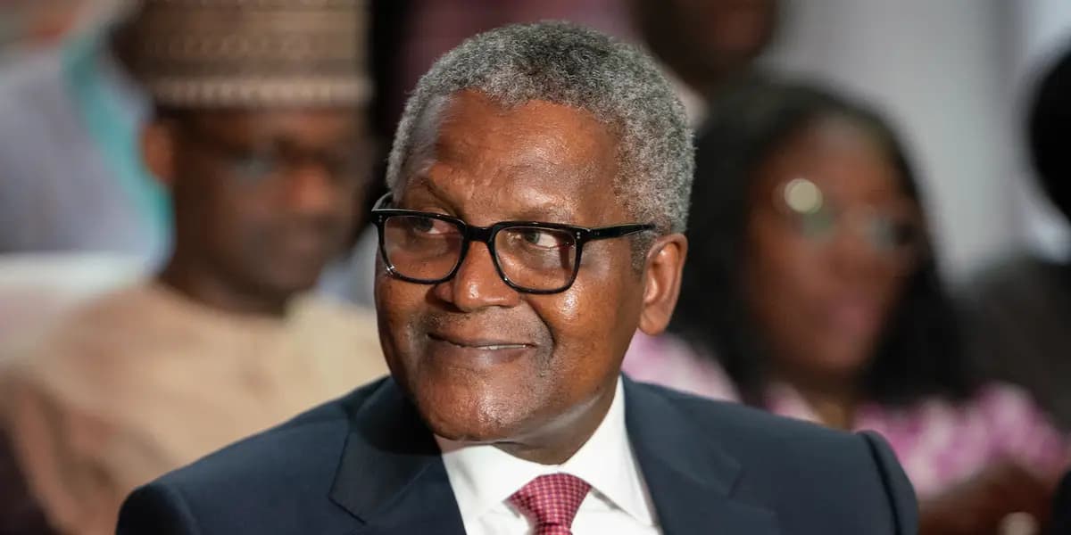 Le géant nigérian Aliko Dangote