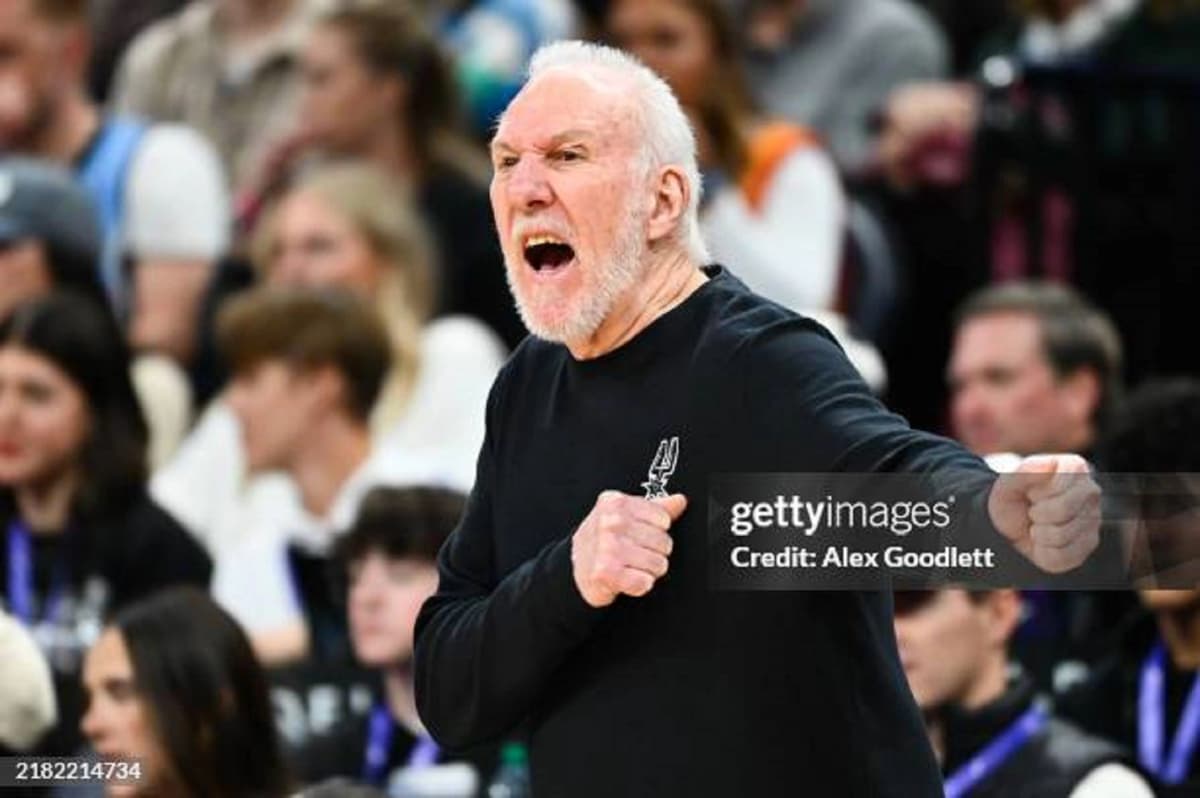 Gregg Popovich, entraineur des Spurs de San Antonio