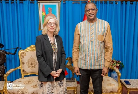 Burkina Faso : Gouvernance du secteur de la sécurité — le DCAF reçu par le chef de la diplomatie burkinabè