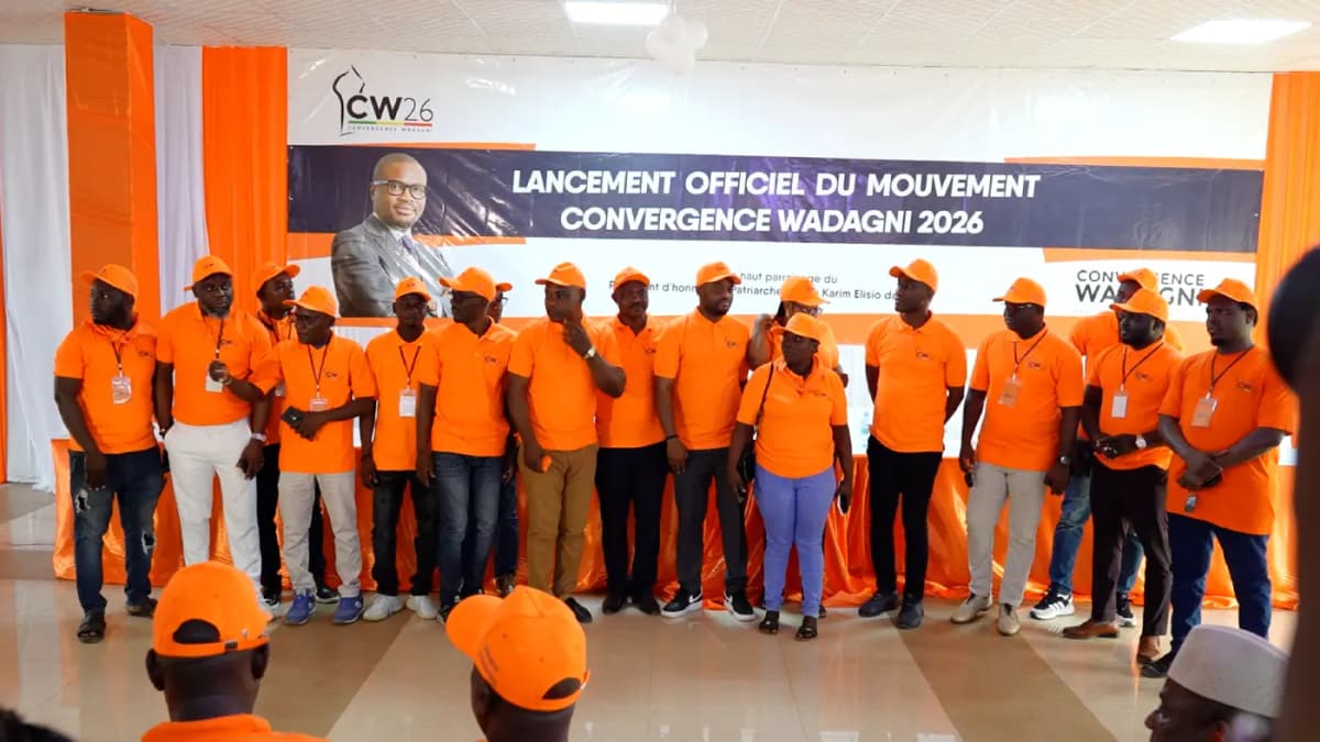 Bénin: lancement officiel du mouvement Convergence Wadagni 2026