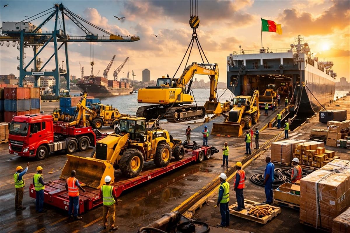 Cameroun : arrivée des premiers engins pour le parc intercommunal de génie civil financés à 97,2 milliards FCFA