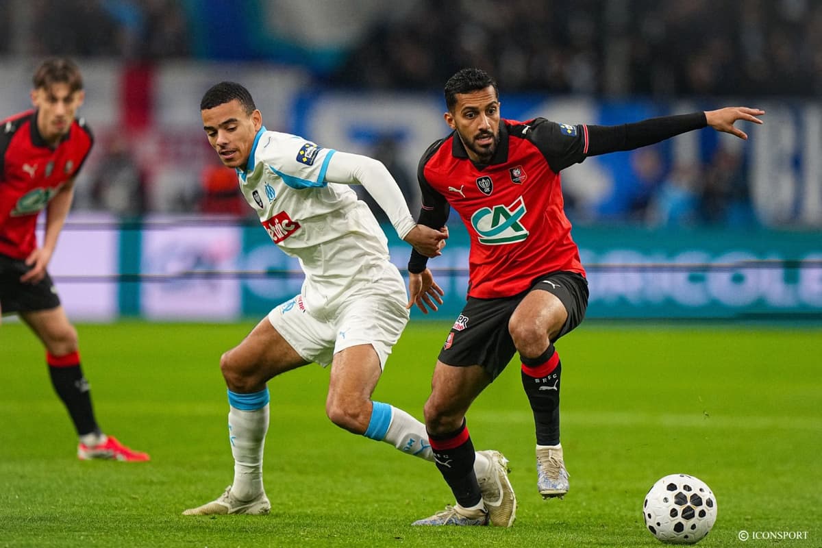 Coupe de France (8es) : l’OM domine le Stade Rennais à la mi-temps