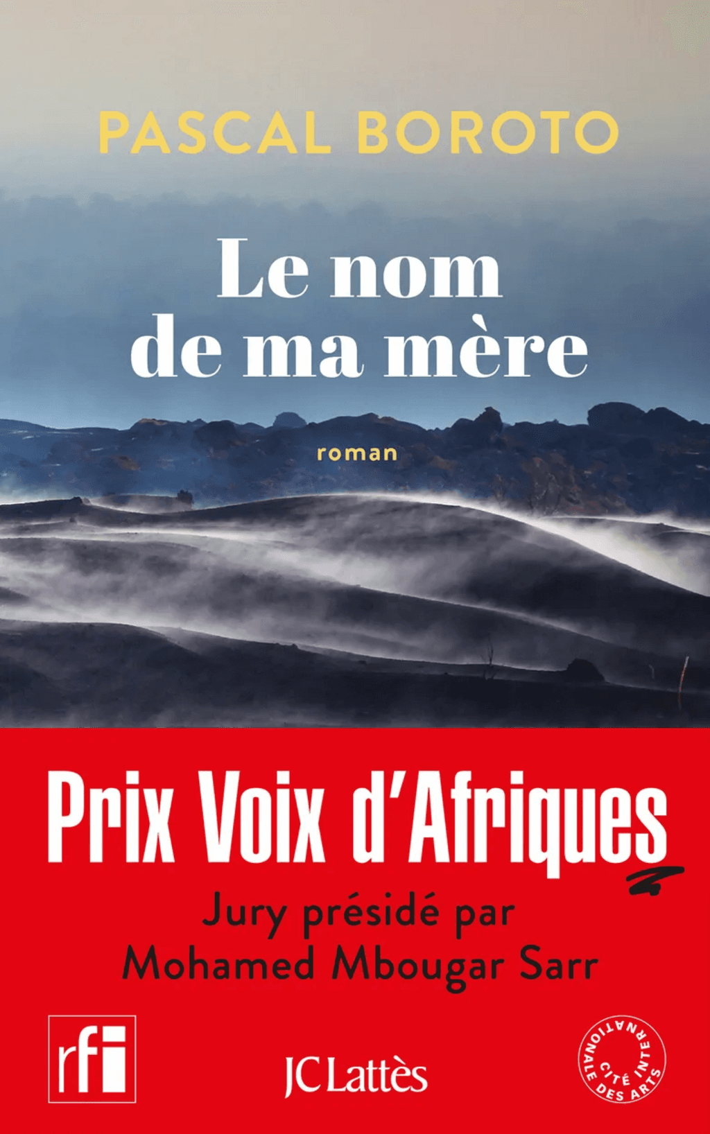 Le nom de ma mère de Pascal Boroto, lauréat du 5ème Prix Voix d'Afriques