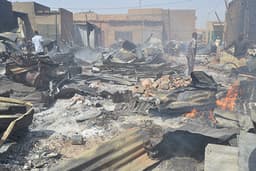 Niger : soutien aux vicitimes après l’incendie au marché Dolé