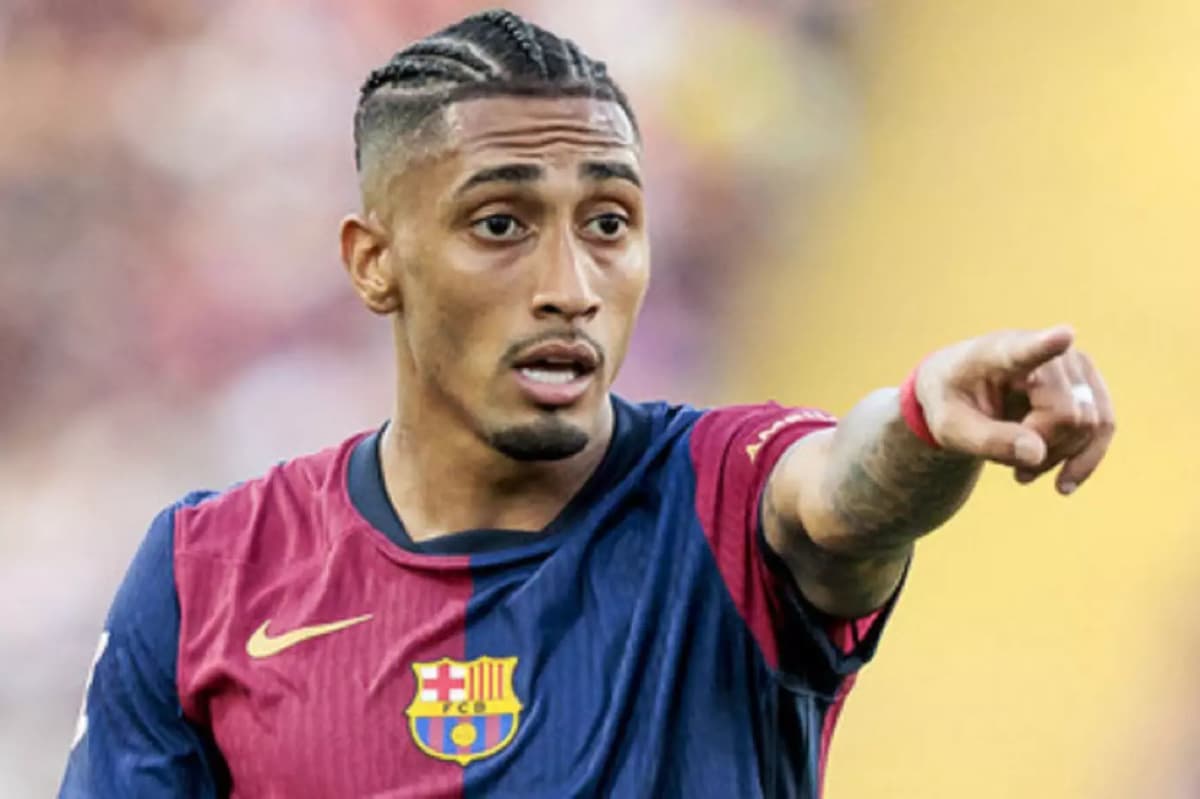 L'ailier du Barça, Raphinha