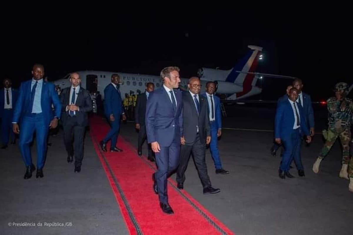 Guinée Bissau: Macron en quête des contrats mirobolants