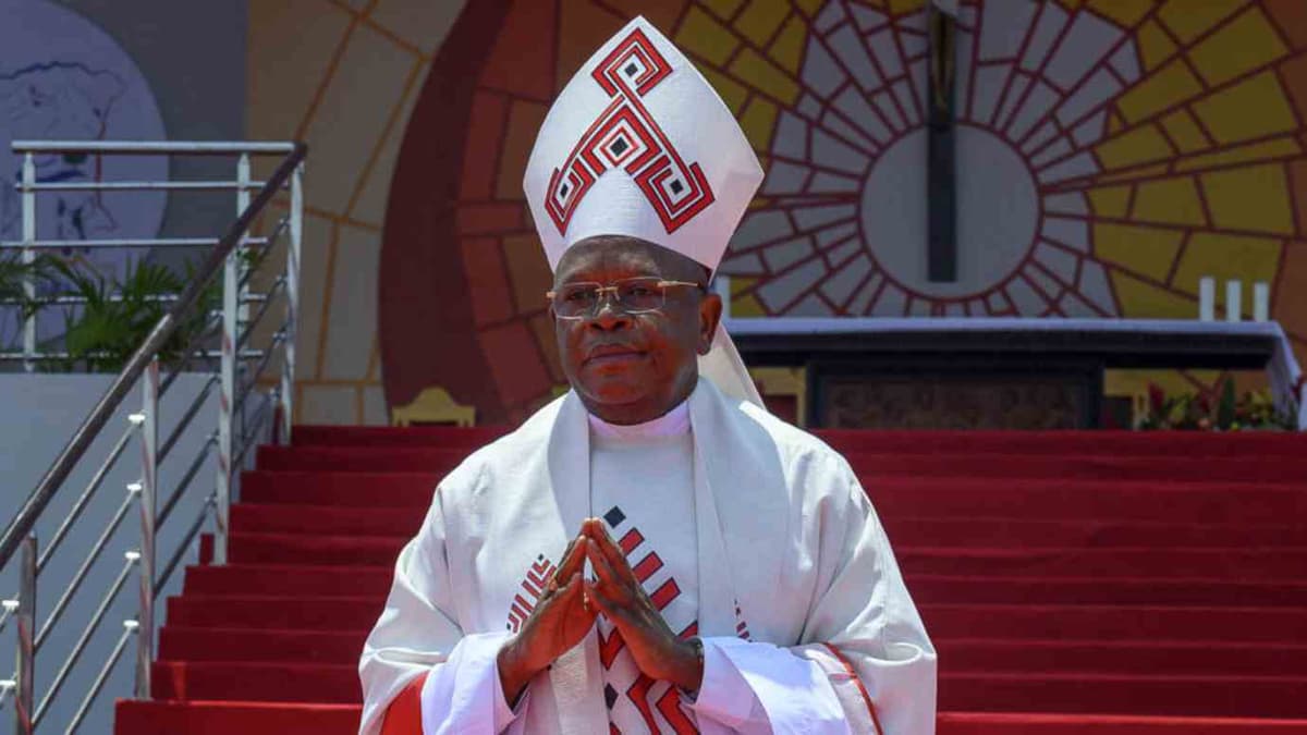 RDC: le cardinal Fridolin Ambongo poursuivi pour ses homélies critiques