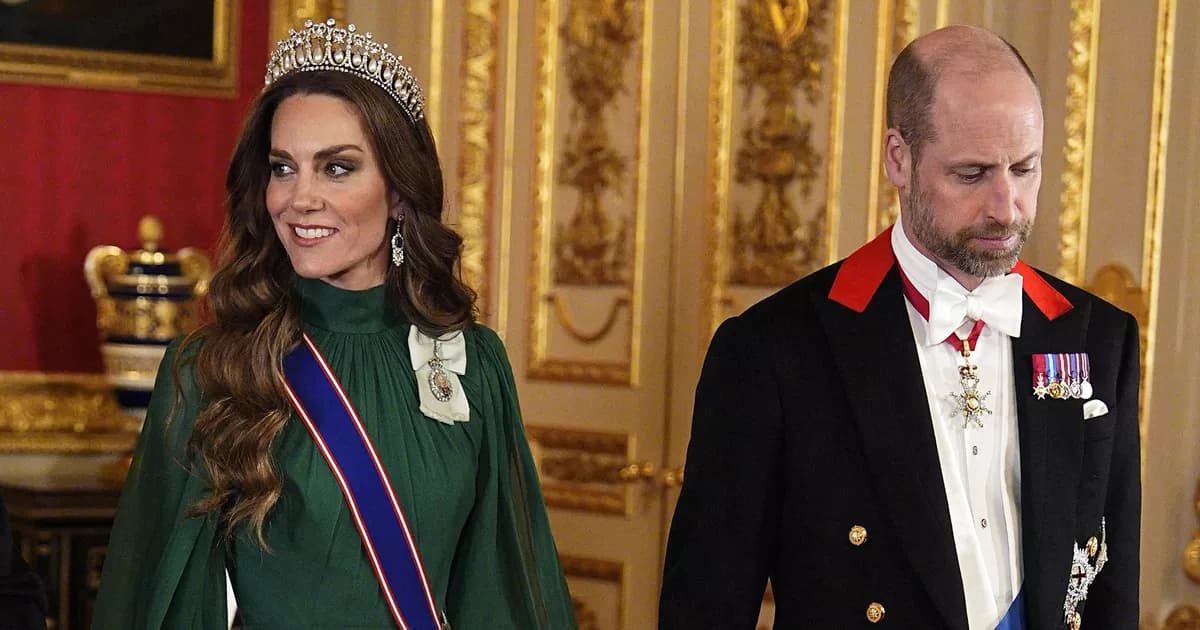 Kate Middleton et William ont fait sensation au banquet d’État… mais une personne a brillé par son absence !