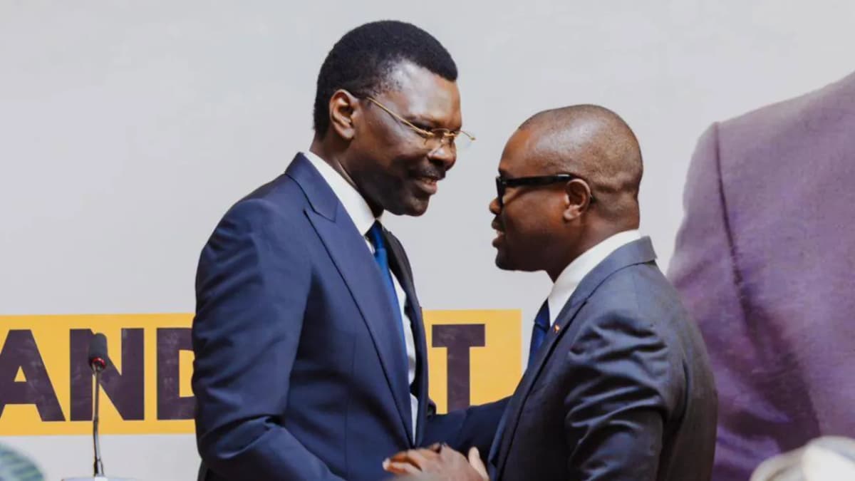 Joseph Djogbenou et Romuald Wadagni